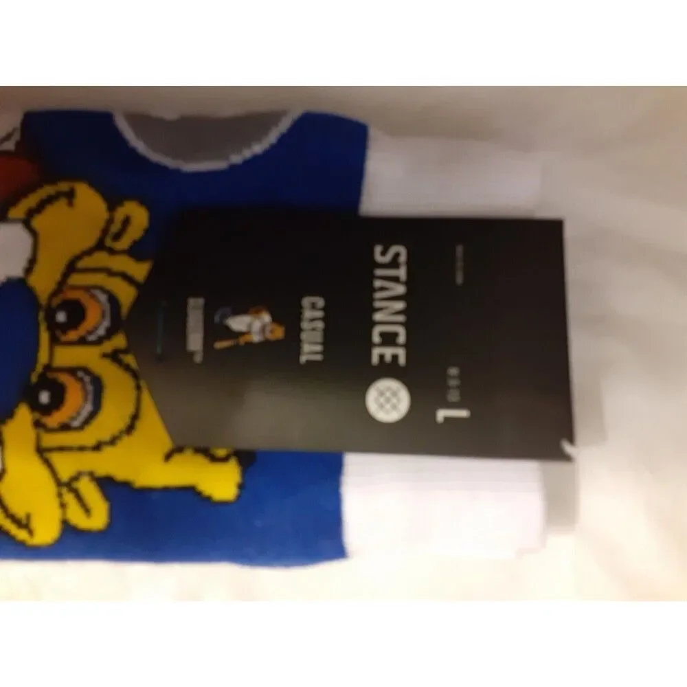 Stance Kansas City Royals MLB Royals Mascot Socks Large Men's 9-13 NWT